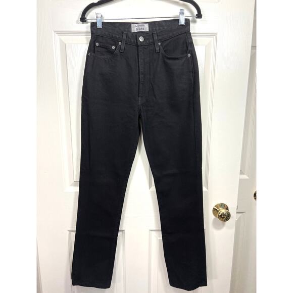 Reformation Black Straight Leg Jeans - Picture 2 of 9